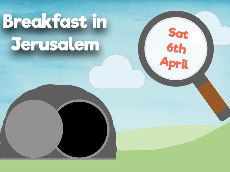 Breakfast in Jerusalem
